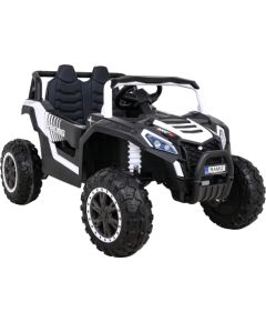 Buggy UTV 2000M Racing vienvietīgs elektromobilis, balts