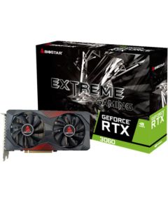 Graphics Card BIOSTAR NVIDIA GeForce RTX 3060 12 GB GDDR6 192 bit PCIE 4.0 16x GPU 1320 MHz Dual Slot Fansink 1xHDMI 3xDisplayPort VN3606RML9