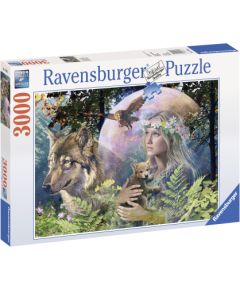 Ravensburger puzzle 3000 pc Lady of the Forest