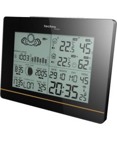 Technoline WS 6750 table clock Digital table clock Rectangular Black