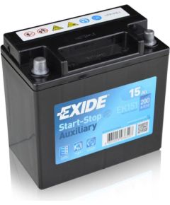 Exide AGM EK151 12V 15Ah 200A 150x90x145 EK151