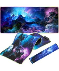 Goodbuy Cosmic Waves spēļu peles paliktnis RGB | 800 x 300| 7 režīmi