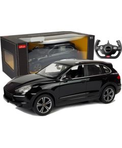 Tālvadības automobilis - Porsche Cayenne Turbo, melns