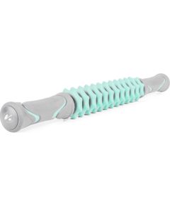 Massage roller GYMSTICK Vivid line 61345 45cm Grey/Turquoise