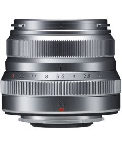 Fujifilm Fujinon XF 35mm f/2 R WR, sudrabots