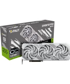 Graphics Card PALIT NVIDIA GeForce RTX 4070 Ti 12 GB GDDR6X 192 bit PCIE 4.0 16x GPU 2310 MHz 1xHDMI 3xDisplayPort NED407TV19K9-1043W
