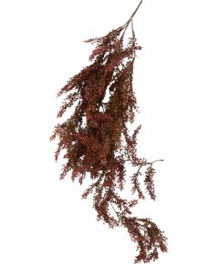 Artificial plant GREENLAND hanging branch, red