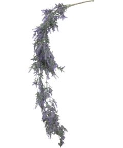 Artificial plant GREENLAND hanging branch, lavendel