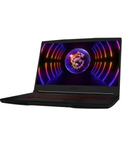 MSI Gaming THIN GF63 12UC-1044XPL laptop 39.6 cm (15.6") Full HD Intel® Core™ i7 i7-12650H 8 GB DDR4-SDRAM 512 GB SSD NVIDIA GeForce RTX 3050 Wi-Fi 6 (802.11ax) NoOS Black