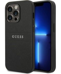 Guess GUHCP14LPSASBBK Aizmugurējais Apvalks Priekš Apple iPhone 14 Pro