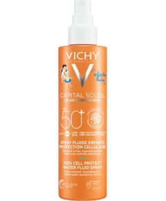 Vichy Capital Soleil Kids Cell Protect Fluid Spray SPF50+ 200ml