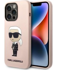 Karl Lagerfeld KLHMP14LSNIKBCP Aizmugurējais Apvalks Priekš Apple iPhone 14 Pro