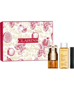 Clarins CLARINS SET (DOUBLE SERUM EYE 20ML + TOTAL CLEANSING OIL 50ML + MASCARA SUPRA LIFT & CURL 3ML)