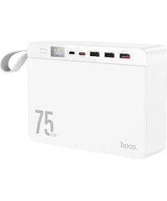 External battery Power Bank Hoco J94 Overlord 22.5W 75000mAh white