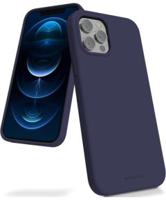 Чехол Mercury Silicone Case Samsung A226 A22 5G темно синий