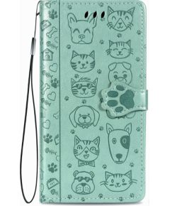 Case Cat-Dog Samsung A515 A51 green