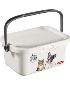 Curver Kaste ar vāku un rokturi Multiboxx 3L 26x18x11cm Cat&Dog