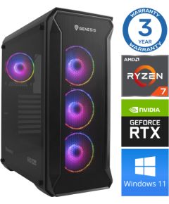 INTOP Ryzen 7 5700X 32GB 500SSD M.2 NVME RTX4060 8GB WIN11Pro