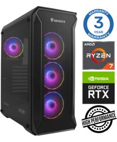 INTOP Ryzen 7 5700X 32GB 1TB SSD M.2 NVME RTX3060 12GB no-OS