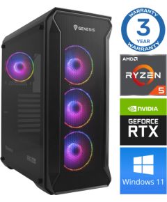 INTOP Ryzen 5 5500 32GB 500SSD M.2 NVME RTX4060Ti 8GB WIN11Pro