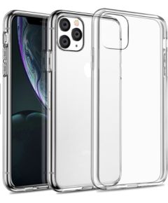 Fusion Ultra Back Case 0.3 mm izturīgs silikona aizsargapvalks Apple iPhone 11 caurspīdīgs