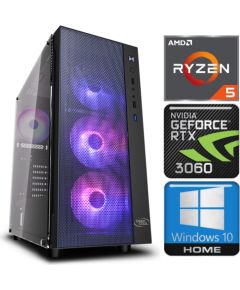 INTOP Ryzen 5 5600X 8GB 480SSD M.2 NVME+1TB RTX3060 12GB WIN10