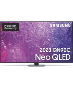 SAMSUNG Neo QLED GQ-85QN90C, QLED television - 85 - titanium, UltraHD/4K, twin tuner, HD+, 120Hz panel