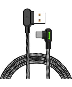 USB to USB-C cable Mcdodo CA-5280 LED, 3m (black)