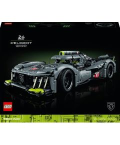 LEGO Technic PEUGEOT 9X8 24H Le Mans Hybrid Hypercar 42156