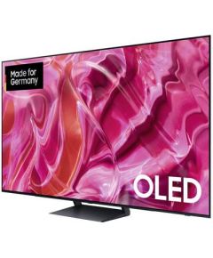 SAMSUNG GQ-77S90C, OLED TV - 77 - silver, UltraHD/4K, HDMI 2.1, AMD Free-Sync, 100Hz panel