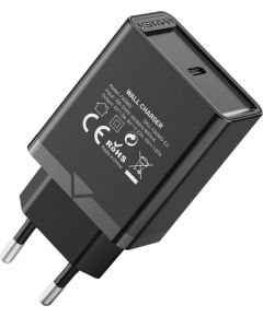 USB-C Wall Charger Vention FADB0-EU (20 W) Black