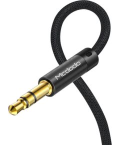 Mini jack cable 3.5mm AUX Mcdodo CA-6640 1.2m (black)