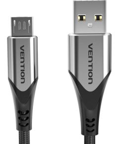 USB 2.0 A to Micro-B 3A cable 1.5m Vention COAHG gray