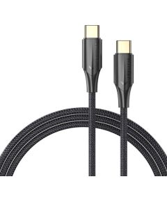 USB-C 2.0 to USB-C 3A Cable Vention TAUBH 2m Black LED