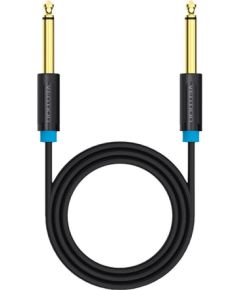 6.35mm TS Audio Cable 1.5m Vention BAABG Black