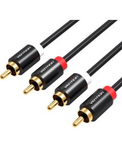 2RCA (Cinch) to 2RCA (Cinch) Cable Vention VAB-R06-B200 2m (black)