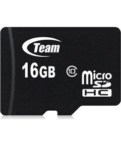 Team Group TEAM MICRO SDHC 16GB CLASS 10 RETAIL W/0Adapter