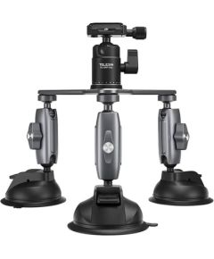 TELESIN Three-Arm Suction Mount - TE-TSB-001