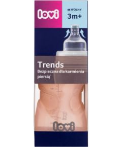 Lovi Trends / Bottle 250ml 3m+ Pink