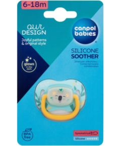 Canpol Exotic Animals / Silicone Soother 1pc Koala 6-18m