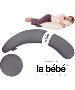 La Bebe™ Nursing La Bebe™ Moon Maternity Pillow Cover Art.148435 Dark Grey Papildus PĀRVALKS pakaviņam 195 cm