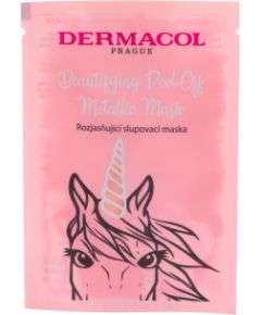Dermacol Beautifying Peel-off Metallic Mask / Brightening 15ml