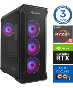 INTOP AQUA Ryzen 5 7600X 32GB DDR5 1TB SSD M.2 NVME+2TB RTX4070 SUPER 12GB no-OS