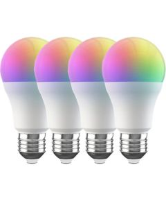 Smart LED Wifi bulbs Broadlink LB4E27 RGB (4 pieces)