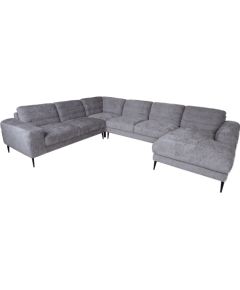 Corner sofa KRISTY LC+RC grey