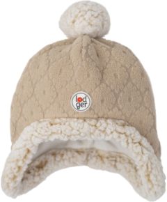 Lodger Hatter Folklore Fleece cepure, Beige, 6-12m - HT 630_6-12