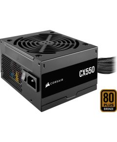 Corsair CX550 550W, PC power supply (black, 2x PCIe, 550 Watt)