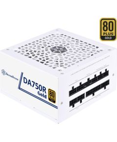 SilverStone SST-DA750R-GMA-WWW, PC power supply (white, 1x 12-pin ATX3.0, 4x PCIe, cable management, 750 watts)