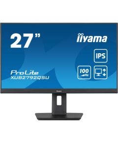 iiyama PROLITE XUB2792QSU-B6, LED monitor - 27 - black (matt), WQHD, AMD Free-Sync, IPS, 100Hz panel