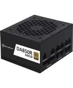 SilverStone SST-DA850R-GM 850W, PC power supply (black, 1x 12VHPWR, 4x PCIe, cable management, 850 watts)